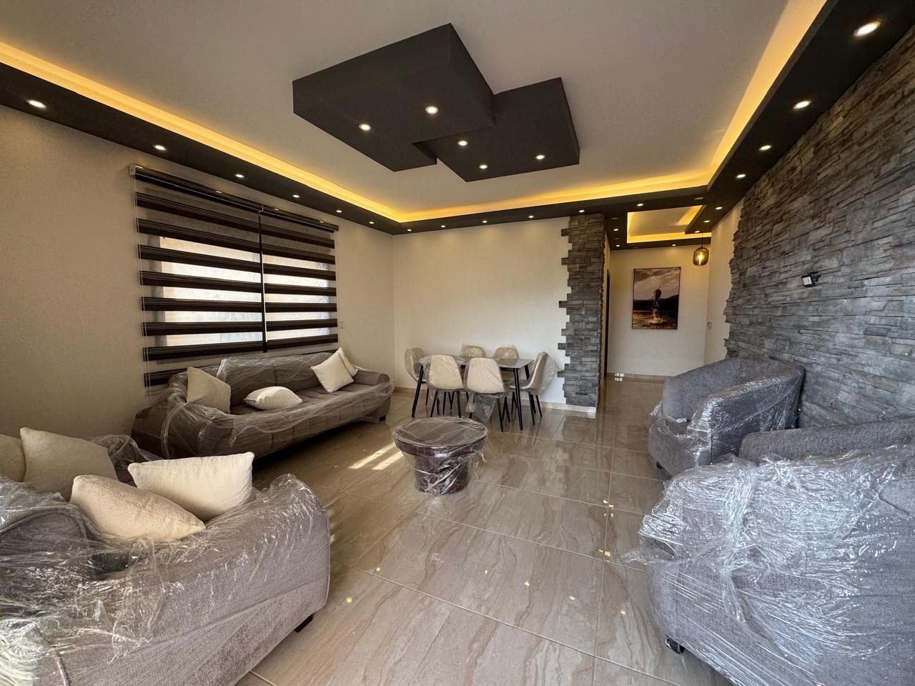 Ref (JZ10.A.405)

A decorated furnished 118 m2 apartment having an open mountain/sea view for sale in Halat

This property consists of the below:
-Surface area : 118 sqm 
-Price: 140,000$ (cash) 
- Bedrooms: 2 
- Bathrooms: 2
- Living rooms: 1
- Dining rooms: 1
- Balcony: 2 
- Parking spots: 2 

- Features : 
*Open Sea View
*Mountain View
*Two Minutes From The Highway 
*Furnished 
*Fully Decorated 
*High-end Finishing 
*Close To All Amenities 
*5 years  
*Prime Location
*Full Stone Cladding 
*Calm Area
*Double Wall
*Double Glass
*AC (Installation)
*Heating systems 
*Gypsum 
*Lighting
*Brand New 
*Electric shutters

Brokerage fees: 2.5 % in case of selling / 1 month rental value in case of rent. 

For more info, kindly contact us on 71 66 55 71 / 71 788 178 or message us on WhatsApp with your full name and the reference number of the property and we will contact you the soonest.

I SOLD is a member of the Real Estate Syndicate of Lebanon (REAL)

I SOLD (Lebanon), Zalka Highway, Zalka 690 Bld. 6th Floor

شقة مفروشة ومجهزة بديكورات مميزة للبيع في حالات، بمساحة 118 مترًا مربعًا وإطلالة مفتوحة على الجبل والبحر.

مواصفات العقار:
- المساحة: 118 مترًا مربعًا
- السعر: 140,000 دولار (نقداً)
- غرف النوم: 2
- الحمامات: 2
- غرفة معيشة: 1
- غرفة طعام: 1
- شرفات: 2
- مواقف سيارات: 2

- الميزات:
* إطلالة مفتوحة على البحر
* إطلالة على الجبل
* تبعد دقيقتين عن الطريق السريع
* مفروشة
* مجهزة بديكورات كاملة
* تشطيبات عالية الجودة (فاخرة)
* قريبة من جميع الخدمات والمرافق
* عمر البناء: 5 سنوات
* موقع متميز
* واجهة خارجية مكسوة بالكامل بالحجر الطبيعي
* منطقة هادئة
* جدران مزدوجة (عازلة)
* زجاج مزدوج
* تكييف هواء (تجهيزات جاهزة)
* أنظمة تدفئة
* ديكورات جبسية
* إضاءة مميزة
* جديدة كلياً
* ستائر كهربائية (شتر)

رسوم الوساطه في حاله البيع ٢٫٥ ٪ وقيمة شهر في حالة الإيجار 

للمزيد من المعلومات، يرجى الاتصال بنا على  (71788178)(96171665571+) أو مراسلتنا على الواتساب مع الإسم الكامل والرقم المرجعي للعقار وسنتواصل معك في أقرب وقت

شركة  ( أي سولد )  عضو في نقابه الوسطاء والاستشاريين العقاريين في لبنان	 